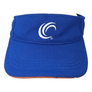 Weight Watchers Strapback Sun Visor Cap Blue One Size Adjustable Embroidered
